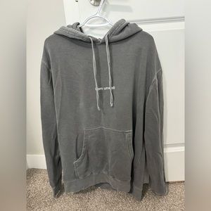 Call Her Daddy hoodie, grey, “I am unwell”